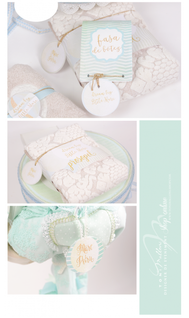 Trusou de botez brodat pentru baieti, Dream big, little one 3